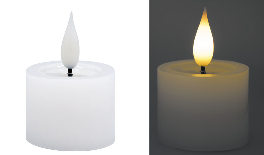 ΚΕΡΙ LED 5cm x 6.5cm ΚΙΝΟΥΜΕΝΗ ΦΛΟΓΑ 0519480