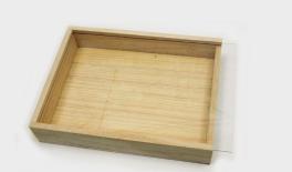 ΞΥΛΙΝΟ ΚΟΥΤΙ ΜΕ ΠΛΕΞΙΓΚΛΑΣ 17cm x 13cm HT20P-001 0519685