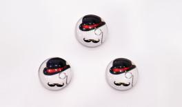 ΓΥΑΛΙΝΟ ΚΑΠΕΛΟ ΜΟΥΣΤΑΚΙ ΣΚΕΤΟ 18mm 0529009