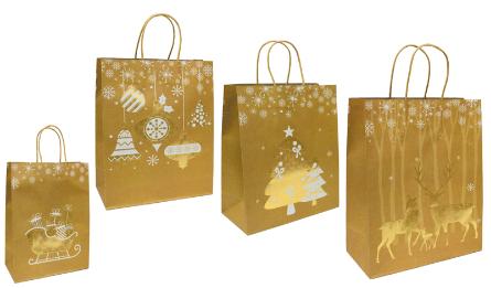JA24-2327 christmas paper bag 15*21*8CM 0530124