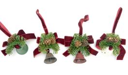 ΧΡΙΣΤΟΥΓΕΝΝΙΑΤΙΚΟ ΚΡΕΜΑΣΤΟ ΚΑΜΠΑΝΑΚΙ ΜΙΚΡΟ 8cm x 25cm 0530149