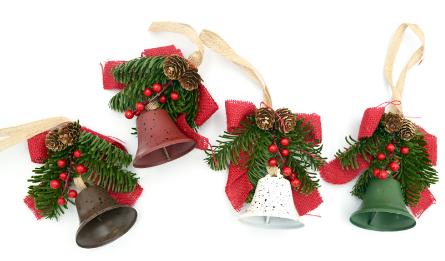 ΧΡΙΣΤΟΥΓΕΝΝΙΑΤΙΚΟ ΚΡΕΜΑΣΤΟ ΚΑΜΠΑΝΑΚΙ ΜΕΓΑΛΟ 11cm x 25cm 0530150