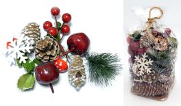 ΧΡΙΣΤΟΥΓΕΝΝΙΑΤΙΚΑ ΔΙΑΚΟΣΜΗΤΙΚΑ ΜΕ ΚΟΥΚΟΥΝΑΡΙΑ 0530156