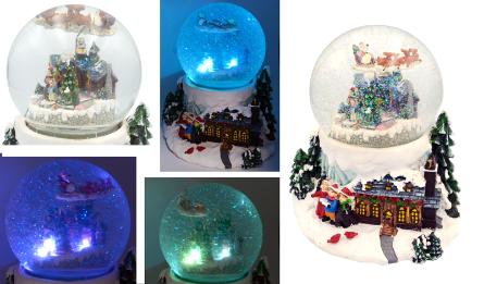 ΧΙΟΝΟΜΠΑΛΑ ΚΕΡΑΜΙΚΗ ΜΕ LED ΚΑΙ ΜΟΥΣΙΚΗ ΚΑΙ ΚΙΝΗΣΗ 0531030