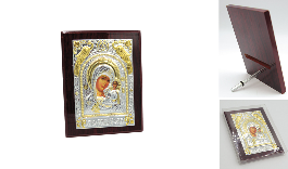 ΕΠΙΤΡΑΠΕΖΙΑ EIKONA ΞΥΛΙΝΗ ΠΑΝΑΓΙΑΣ 9cm x 12cm 0620038