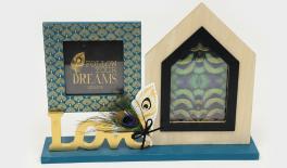 ΦΩΤΟ ΣΤΑΝΤ ΠΑΓΩΝΙ LOVE 34cm x 7cm x 25cm WH17-749 0621089