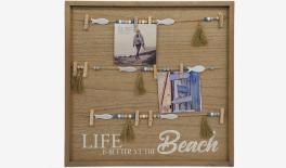 ΠΙΝΑΚΑΣ ΓΙΑ ΦΩΤΟΓΡΑΦΙΕΣ ΜΕ ΜΑΝΤΑΛΑΚΙΑ 40cm BEACH WH18-142 0621112