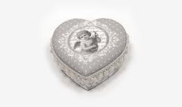 ΚΟΥΤΙ ΚΑΡΔΙΑ ΒΑΜΒΑΚΕΡΟ ΑΓΓΕΛΟΣ 11cm x 4.5cm 17-2033 0621138