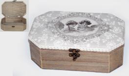 ΞΥΛΙΝΟ ΜΠΑΟΥΛΟ ΒΑΜΒΑΚΕΡΟ ΑΓΓΕΛΟΣ 24cm x 14.5cm x 8.5cm 17-2056 0621146
