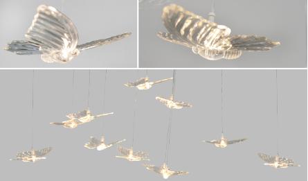 ΓΙΡΛΑΝΤΑ 10ΤΕΜ. ΠΕΤΑΛΟΥΔΑ ΑΚΡΥΛΙΚΗ ΜΕ LED 0621232