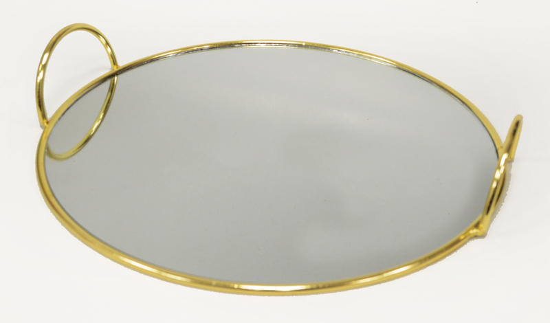 ΜΕΤΑΛΛΙΚΟΣ ΔΙΣΚΟΣ ΜΕ ΚΑΘΡΕΠΤΗ 31cm 0621508