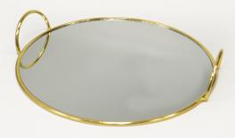 ΜΕΤΑΛΛΙΚΟΣ ΔΙΣΚΟΣ ΜΕ ΚΑΘΡΕΠΤΗ 31cm 0621508