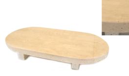 ΜΑΡΜΑΡΙΝΟΣ ΟΒΑΛ ΔΙΣΚΟΣ 30cm x 15cm 0621547