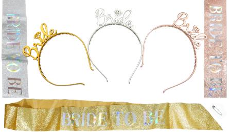 ΣΕΤ ΚΟΡΔΕΛΑ & ΣΤΕΚΑ BRIDE TO BE 0621586