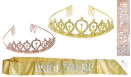 ΣΕΤ ΚΟΡΔΕΛΑ & ΣΤΕΜΜΑ BRIDE TO BE 0621588