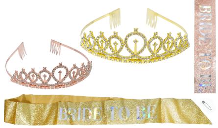 ΣΕΤ ΚΟΡΔΕΛΑ & ΣΤΕΜΜΑ BRIDE TO BE 0621588