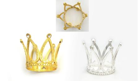 ΜΕΤΑΛΛΙΚΗ ΚΟΡΩΝΑ 4.5cm 0621590