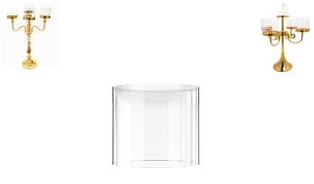 ΓΥΑΛΙΝΟ ΑΝΤΑΛΛΑΚΤΙΚΟ ΓΙΑ ΚΗΡΟΠΗΓΙΟ 10cm 0621598