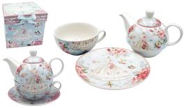 ΣΕΤ ΤΣΑΓΙΕΡΑ ΦΛΥΤΖΑΝΑ ΦΟΡΕΜΑ ΑΠΟ ΠΟΡΣΕΛΑΝΗ ΜΕ ΚΟΥΤΙ ΔΩΡΟΥ 0621604