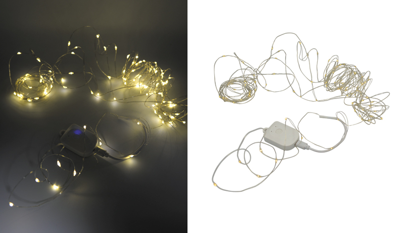 ΓΙΡΛΑΝΤΑ USB 100LED ΕΠΑΝΑΦΟΡΤΙΖΟΜΕΝΗ ΘΕΡΜΟ ΦΩΣ 10M 0621620