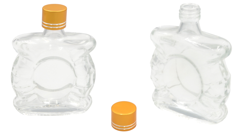 ΜΠΟΥΚΑΛΑΚΙ ΜΕ ΧΡΥΣΟ ΒΙΔΩΤΟ ΚΑΠΑΚΙ 70ml 0621662