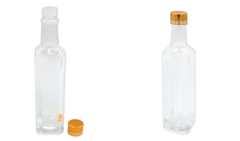 ΜΠΟΥΚΑΛΑΚΙ ΜΕ ΧΡΥΣΟ ΒΙΔΩΤΟ ΚΑΠΑΚΙ 100ml 0621664